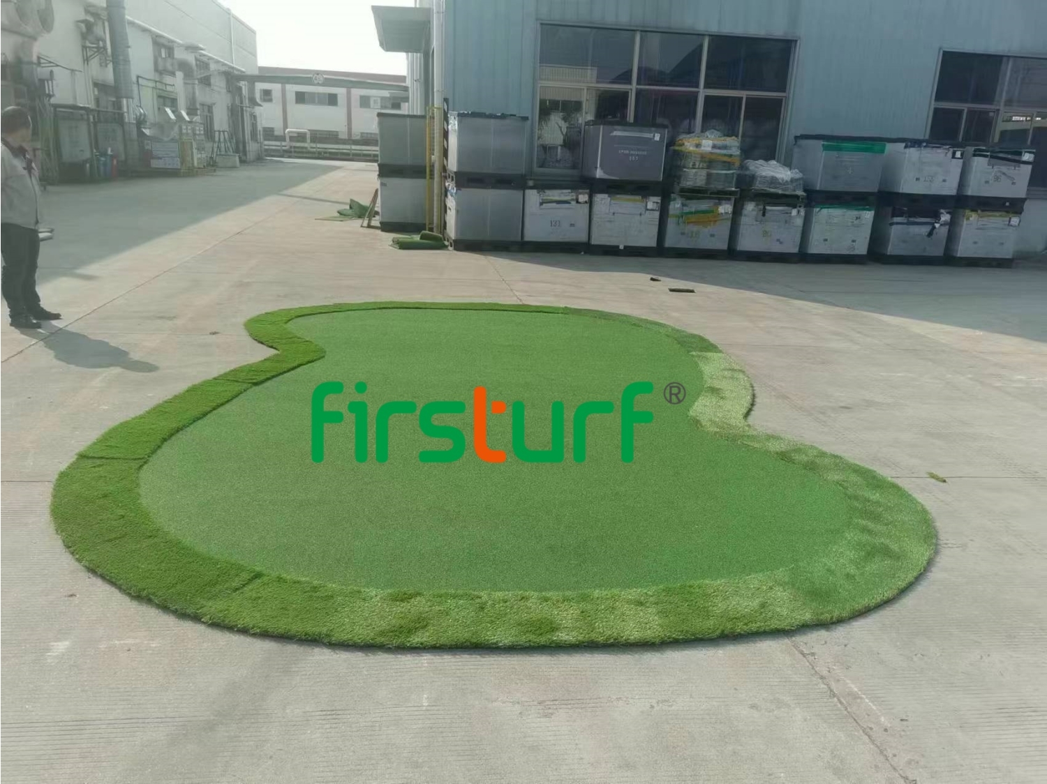 Extérieur mettre des kits verts